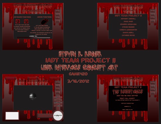 UI Concept 'The Resistance'